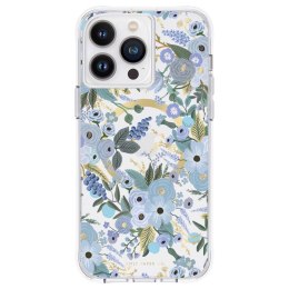 Rifle Paper Clear MagSafe - Case for iPhone 14 Pro Max (Garden Party Blue)