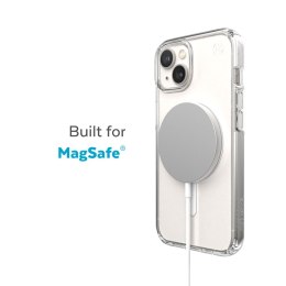 Speck Presidio Perfect-Clear + MagSafe - Case for iPhone 15 Plus / 14 Plus with MICROBAN coating (Clear)