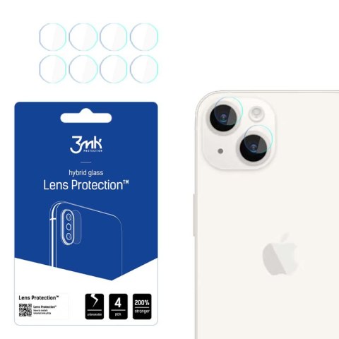3mk Lens Protection - Camera Lens Glass for iPhone 15 (4 sets)