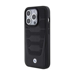 BMW Leather Seats Pattern - Case for iPhone 15 Pro Max (Black)