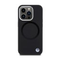 BMW Signature Liquid Silicone MagSafe - Case for iPhone 15 Pro Max (Black)