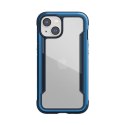 X-Doria Raptic Shield - Aluminum Case for iPhone 14 (Drop-Tested 3m) (Marine Blue)