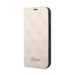 Guess 4G Metal Camera Outline Booktype Case - Case for iPhone 14 Plus (Pink)