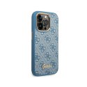 Guess 4G Metal Camera Outline Case - Case for iPhone 14 Pro (Blue)