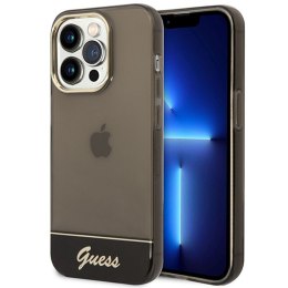 Guess Translucent - Case for iPhone 14 Pro Max (Black)