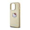 Hello Kitty Leather Kitty Head MagSafe - Case for iPhone 15 Pro Max (Gold)