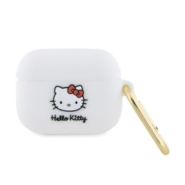Hello Kitty Silicone 3D Kitty Head - Case for AirPods Pro (white)