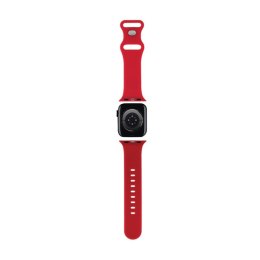 Hello Kitty Silicone Kitty Head - Strap for Apple Watch 38/40/41 mm (red)