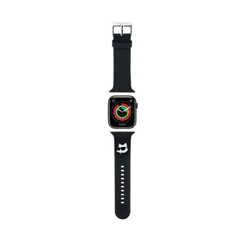 Karl Lagerfeld 3D Rubber Choupette Head NFT - Strap for Apple Watch 38/40/41 mm (black)