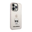 Karl Lagerfeld Choupette Body - Case for iPhone 14 Pro Max (Pink)