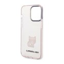 Karl Lagerfeld Choupette Body - Case for iPhone 14 Pro Max (Pink)