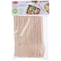 Alpina - Disposable wooden forks 16 cm 50 pcs