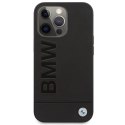 BMW Leather Hot Stamp MagSafe - Case for iPhone 14 Pro Max (Black)