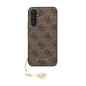 Guess 4G Charms Collection - Samsung Galaxy S23 FE Case (brown)