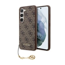 Guess 4G Charms Collection - Samsung Galaxy S24+ Case (brown)