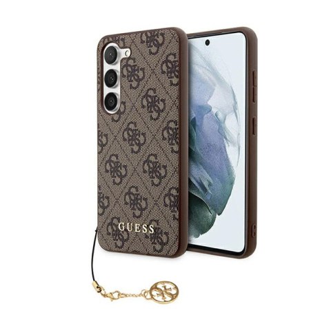 Guess 4G Charms Collection - Samsung Galaxy S24+ Case (brown)