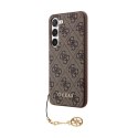 Guess 4G Charms Collection - Samsung Galaxy S24+ Case (brown)