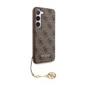 Guess 4G Charms Collection - Samsung Galaxy S24+ Case (brown)