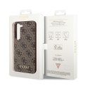 Guess 4G Charms Collection - Samsung Galaxy S24+ Case (brown)