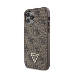 Guess Crossbody 4G Metal Logo - iPhone 12 / iPhone 12 Pro Case (brown)