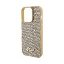 Guess Disco Metal Script - iPhone 14 Pro Max Case (Gold)