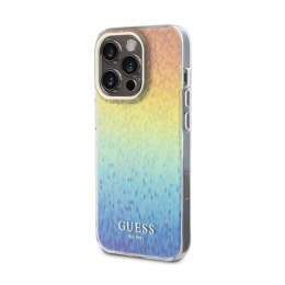 Guess IML Faceted Mirror Disco Iridescent - Case for iPhone 14 Pro Max (Iridescent)
