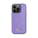 Guess Sequin Script Metal - Case for iPhone 13 Pro (purple)