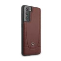 Mercedes Leather Urban Line - Case for Samsung Galaxy S21+ (Red)