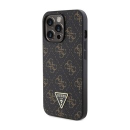 Guess 4G Triangle Metal Logo - Case for iPhone 13 Pro Max (Black)