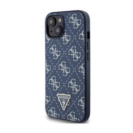 Guess 4G Triangle Metal Logo - Case for iPhone 15 Plus (blue)