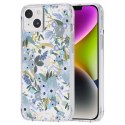 Rifle Paper Clear MagSafe - Case for iPhone 14 Plus (Garden Party Blue)