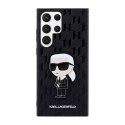 Karl Lagerfeld NFT Saffiano Monogram Ikonik - Case for Samsung Galaxy S23 Ultra (black)