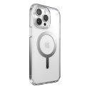 Speck Presidio Perfect-Clear MagSafe - Case for iPhone 15 Pro Max (Clear / Chrome Finish / Serene Silver)