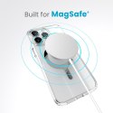 Speck Presidio Perfect-Clear MagSafe - Case for iPhone 15 Pro Max (Clear / Chrome Finish / Serene Silver)