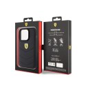 Ferrari Quilted Metal Logo - Case for iPhone 15 Pro (Black)