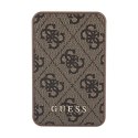 Guess 4G Leather Metal Logo - Power Bank 5000 mAh 15W (brown)