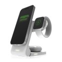 STM ChargeTree MAG - 3-in-1 mobile wireless charger with MagSafe (white)