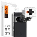 Spigen Optik.TR EZ Fit Camera Lens Protector 2-Pack - Lens protection glass for Google Pixel 8 (2 pcs) (Black)