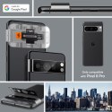 Spigen Optik.TR EZ Fit Camera Lens Protector 2-Pack - Lens protection glass for Google Pixel 8 (2 pcs) (Black)