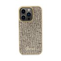 Guess Disco Metal Script - iPhone 14 Pro Case (Gold)