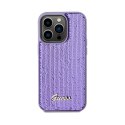 Guess Sequin Script Metal - iPhone 14 Pro Max Case (purple)