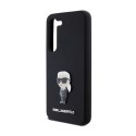 Karl Lagerfeld Silicone Ikonik Metal Pin - Case Samsung Galaxy S24 (czarny)