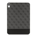 Guess 4G Stripe Allover - Case for iPad 10.9" (2022) (Black)
