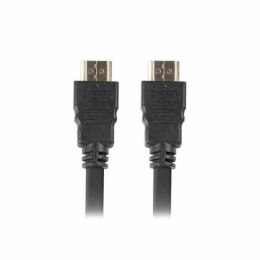 HDMI Cable Lanberg CA-HDMI-10CC-0150-BK Black 4K Ultra HD Male Plug/Male Plug 15 m