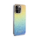 Guess IML Faceted Mirror Disco Iridescent - Case for iPhone 15 Pro Max (Iridescent)