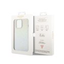 Guess IML Faceted Mirror Disco Iridescent - Case for iPhone 15 Pro Max (Iridescent)