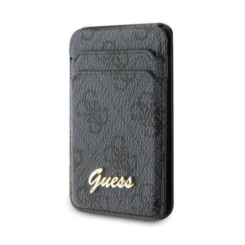Guess Wallet Cardslot Stand MagSafe 4G Classic Logo - Magnetic wallet with stand function (black)