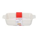 Alpina - Ceramic baking dish 25x15x5 cm 1L (white)