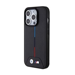 BMW Quilted Tricolor MagSafe - Case for iPhone 15 Pro Max (Black)