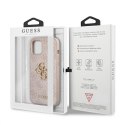 Guess 4G Big Metal Logo - Case for iPhone 12 / iPhone 12 Pro (Pink)